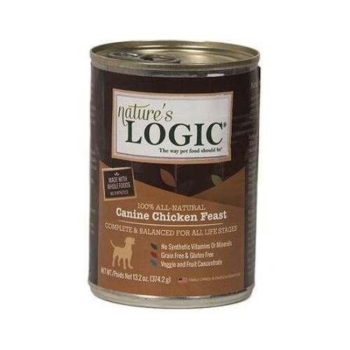 NATURES LOGIC DOG CHICKEN FEAST 13.2oz