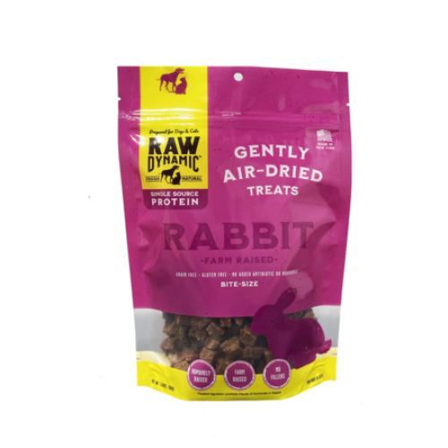 RAW DYN Air Dried Treat Rabbit 3.6 oz