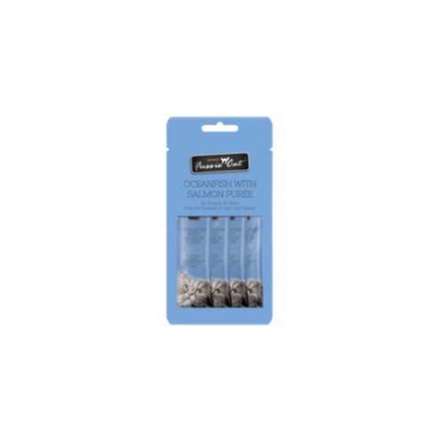 Fussie Cat Puree Ocean Fish with Salmon SINGLE