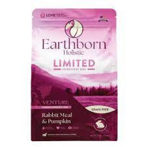 EARTHBORN VENTURE GRAIN FREE DOG RABBIT & PUMPKIN 25lb