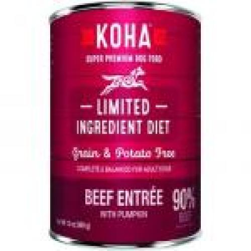 CASE KOHA DOG LID BEEF PATE 13oz CAN CASE OF 12 CANS