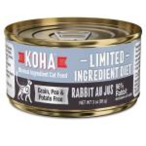 CASE KOHA LID GF Rabbit Pate 3 OZ CAN CASE OF 24 CANS