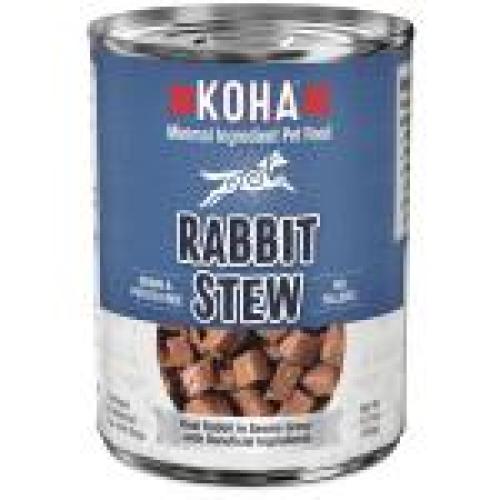 CASE KOHA DOG RABBIT STEW 13oz CAN CASE OF 12 CANS