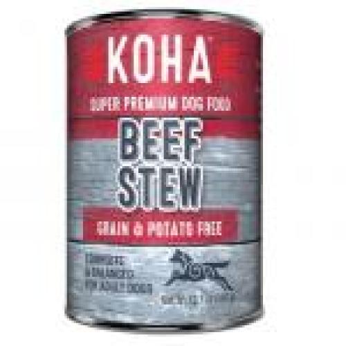 CASE KOHA DOG BEEF STEW 13oz CAN CASE OF 12 CANS