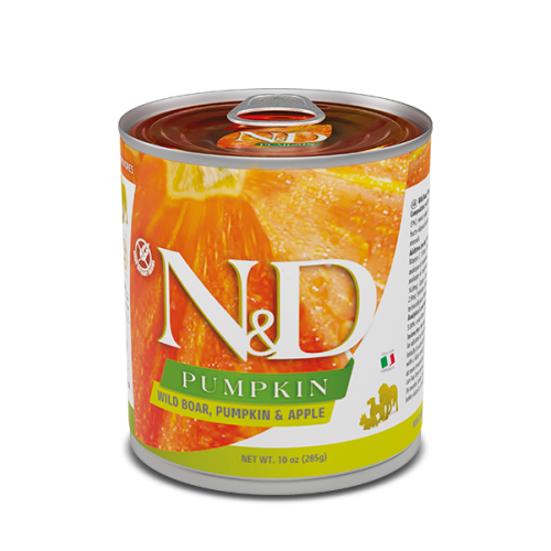 CASE Farmina Dog Pumpkin Boar Apple 10oz CASE OF 6 CANS