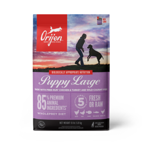 ORIJEN Puppy Large BREED Dog Food 13 Lbs