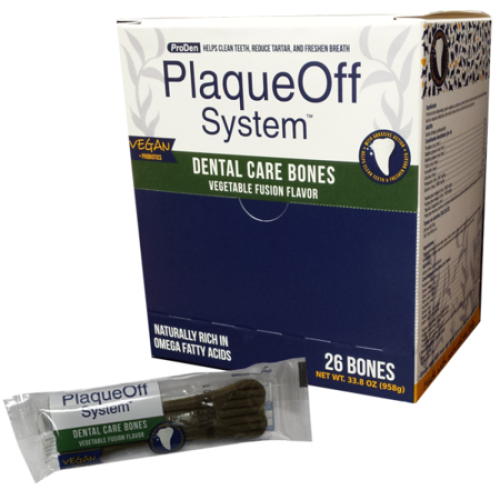 Swedencare Plaqueoff Dental Care Bones Veg Singles