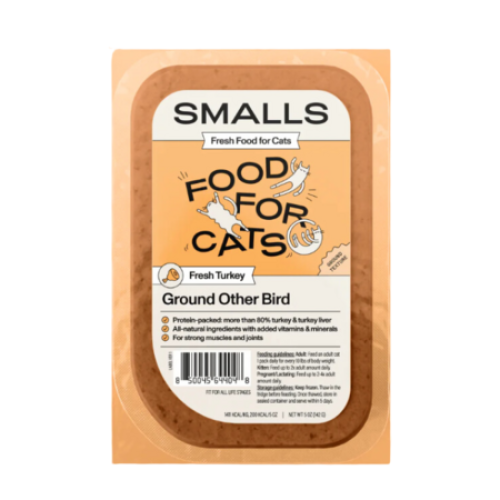 Smalls Cat Gently Cooked Ground Turkey 5 oz
