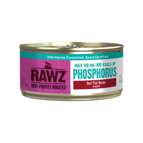 RAWZ CAT Phosphorous Beef Pate 5.5 oz