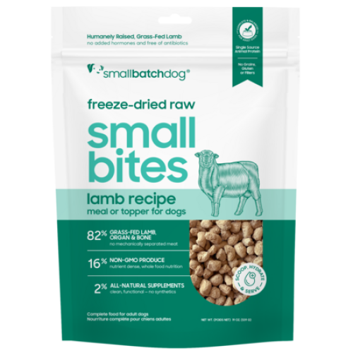 Smallbatch Dog Food FD Small Bites Beef 20oz