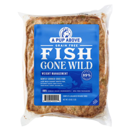 A Pup Above Dog Cooked GF Fish Gone Wild 1#