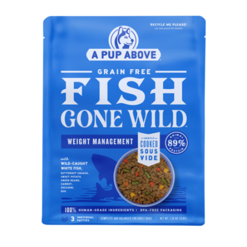 A Pup Above Dog Cooked GF Fish Gone Wild 3#