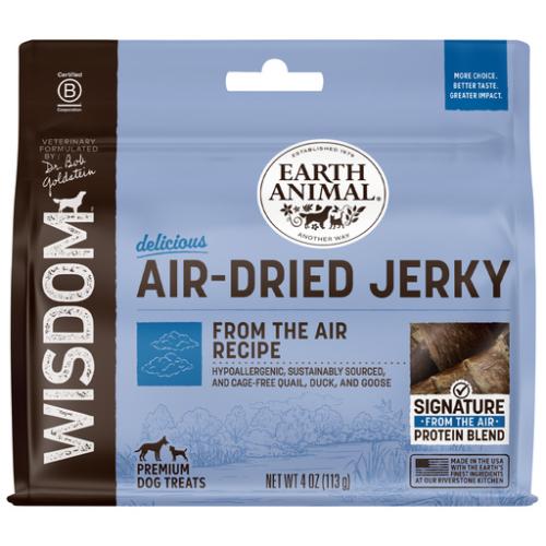 EARTH ANIMAL AIR JERKY TREAT 4oz