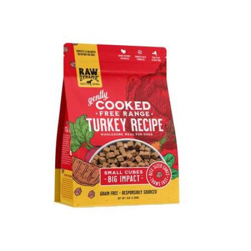 Raw Dyn Dog Cooked Turkey 2.5#