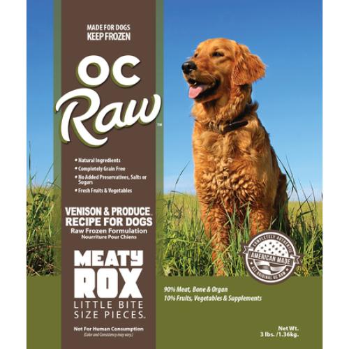 OC RAW DOG VENISON PATTIES 6#