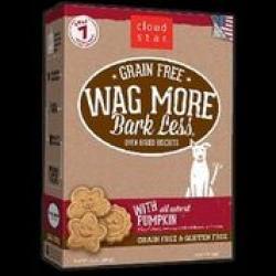 WAG MORE BARK LESS GRAIN FREE PUMPKIN 2.5lb BAG