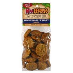 K9 Granola Treats Mini Pumpkin & Blueberry Nugget 12 oz