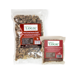 Nat Logic Dog Treat Beef Lung BITES 3.5oz