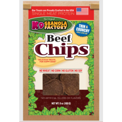 K9 Granola  Beef Chips 5 oz