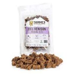 TND VENISON TRAINING BITES  6 OZ