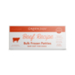 Green Juju Raw Dog Beef Patties 18#