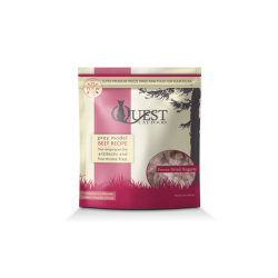 Steves Cat FD Quest Nuggets Beef 10 oz