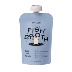 Smalls Cat Topper Broth Fish 5 oz