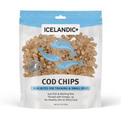 Icelandic Dog Treat Cod Fish Chips Small 9 oz