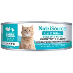 NutriSource Cat Can GF GF Country Select 5.5 oz