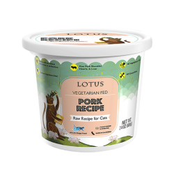 LOTUS CAT RAW PORK 24 OZ