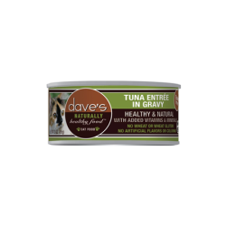 DAVES CAT TUNA IN GRAVY 5.5OZ