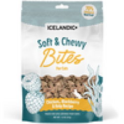 Icelandic Cat Chewy Bites Chicken Blackberry 1.8oz
