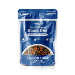 Daves Dog Homestyle GF Bland Chicken & Rice Pouch 9 oz