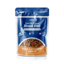 Daves Dog Homestyle GF Bland Duck & Pumpkin 9oz Pouch