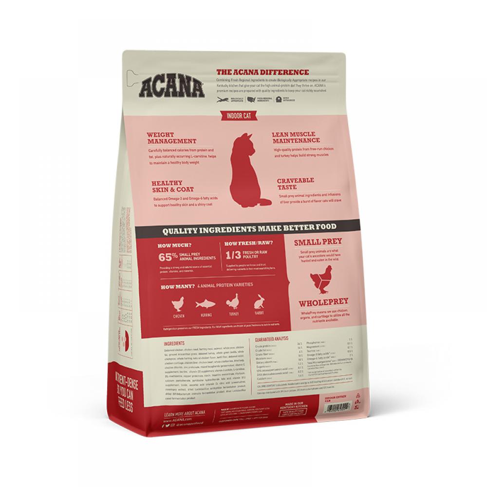 Acana Dry Cat Food Indoor Entree
