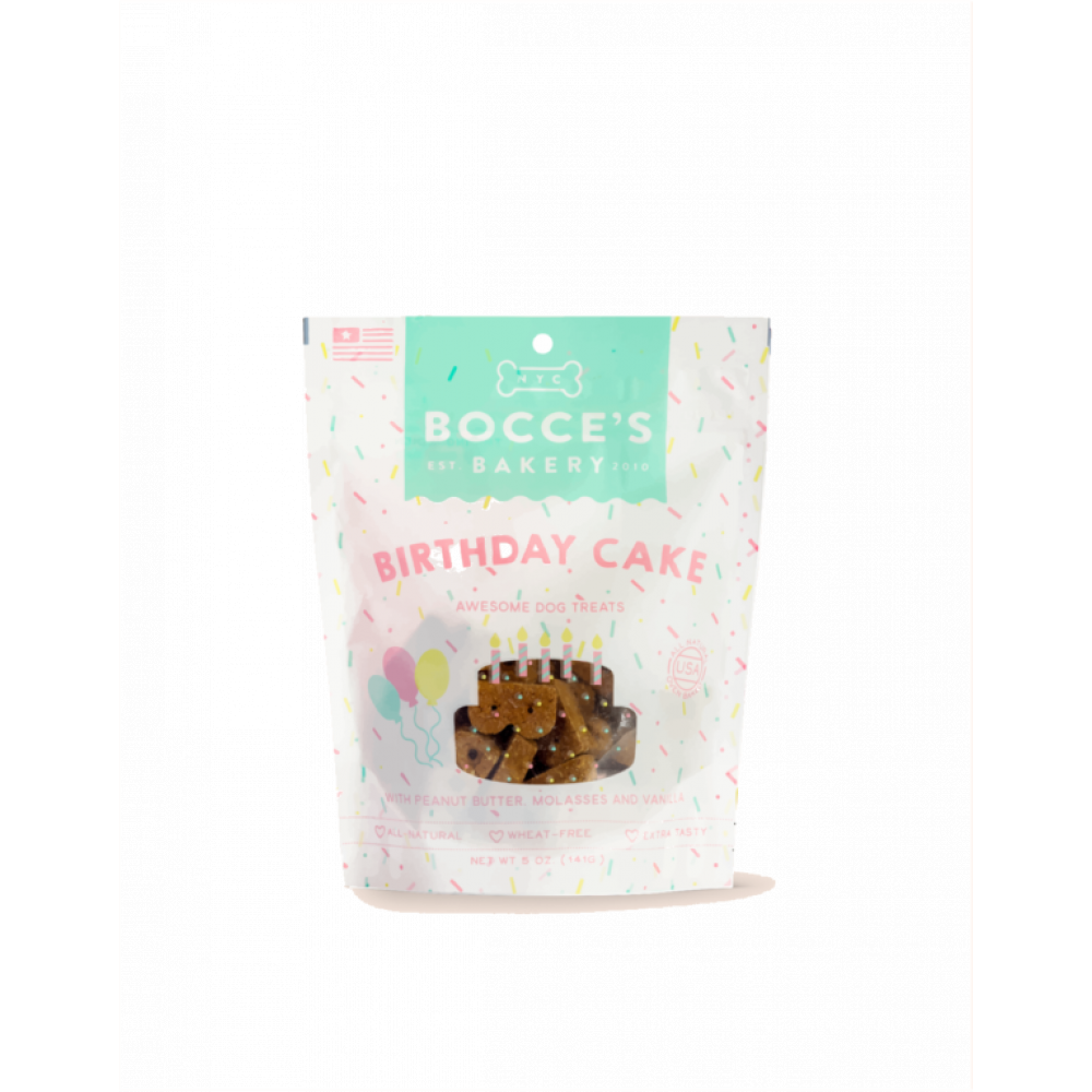 Bocce Bakery Treats, 5 oz, Birthday Cake