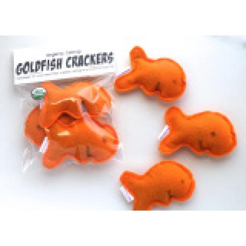 Miso Handmade Cat Toy Goldfish Cracker Individual