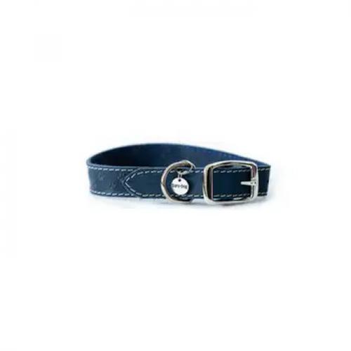 EuroDog Elegant Collar Navy Medium