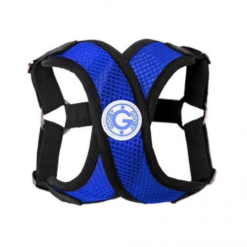 Gooby Comfort X Step in Harness Blue Large