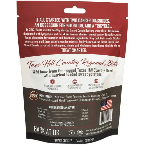 Smart Cookie Treat Wild Boar Sweet Potato 5oz