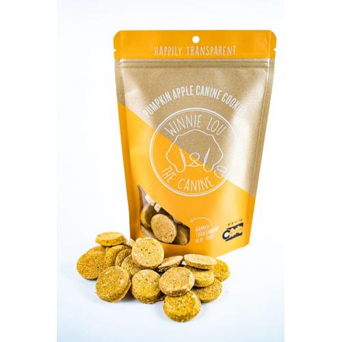 Winnie Lou Pumpkin Apple Canine Cookies 4oz