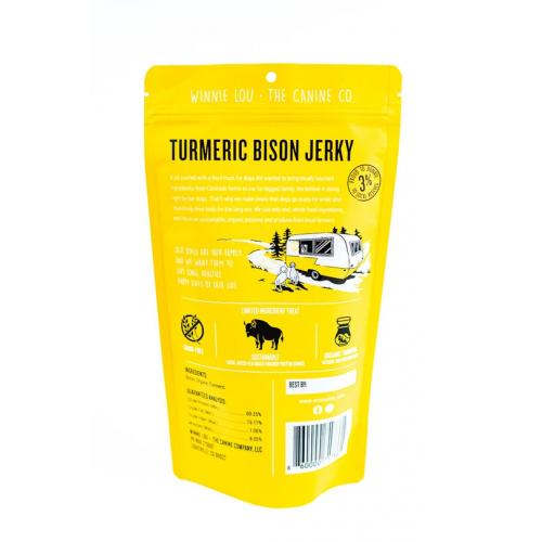 Winnie Lou Tumeric Bison Jerky 2.5oz
