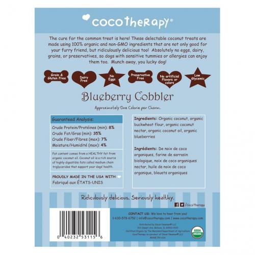 CocoTherapy Training Treat Blueberry Cobbler 5oz