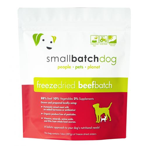 Smallbatch Dog Freeze-Dried Beef 14oz