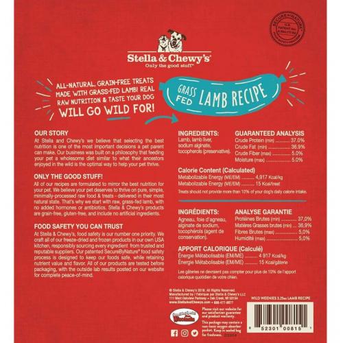 Stella & Chewy's Wild Weenies Lamb 3.25oz