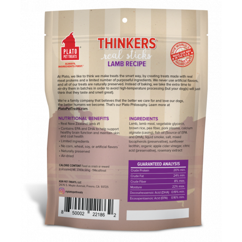 Plato Thinkers Lamb 18oz
