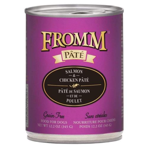 Fromm Dog Can Grain-Free Salmon & Chicken Pate 12oz