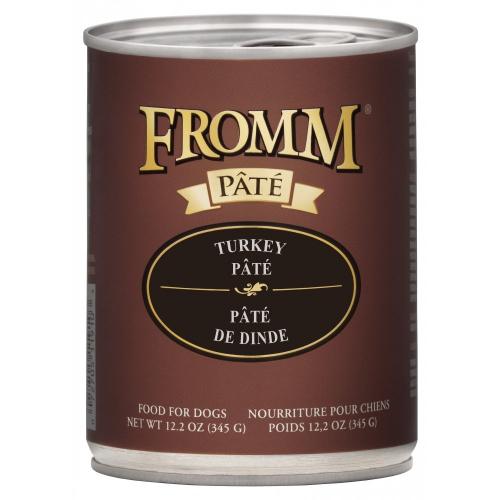 Fromm Dog Can Grain-Inclusive Turkey Pate 12oz