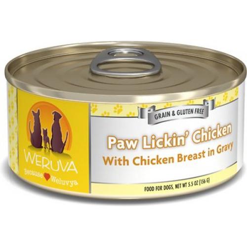 Weruva Dog Paw Lickin' Chicken 5.5oz