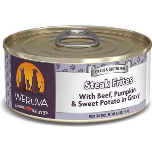Weruva Dog Steak Frites 5.5oz
